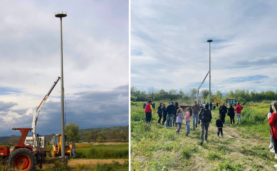 cicogna bianca palo lipu santa sofia epiro