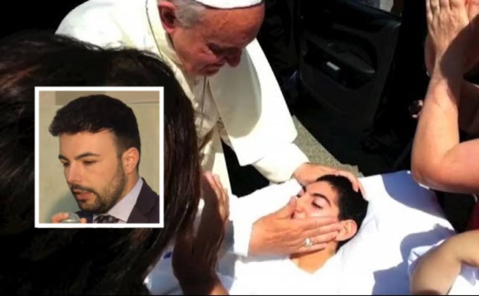 foto papa e roberta consigliere Falbo