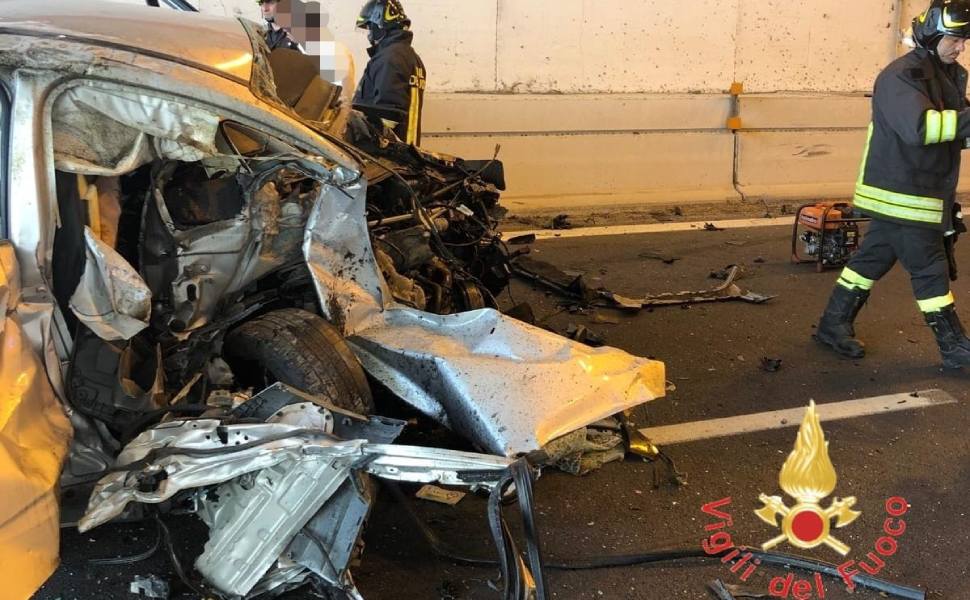 incidente galleria grotteria