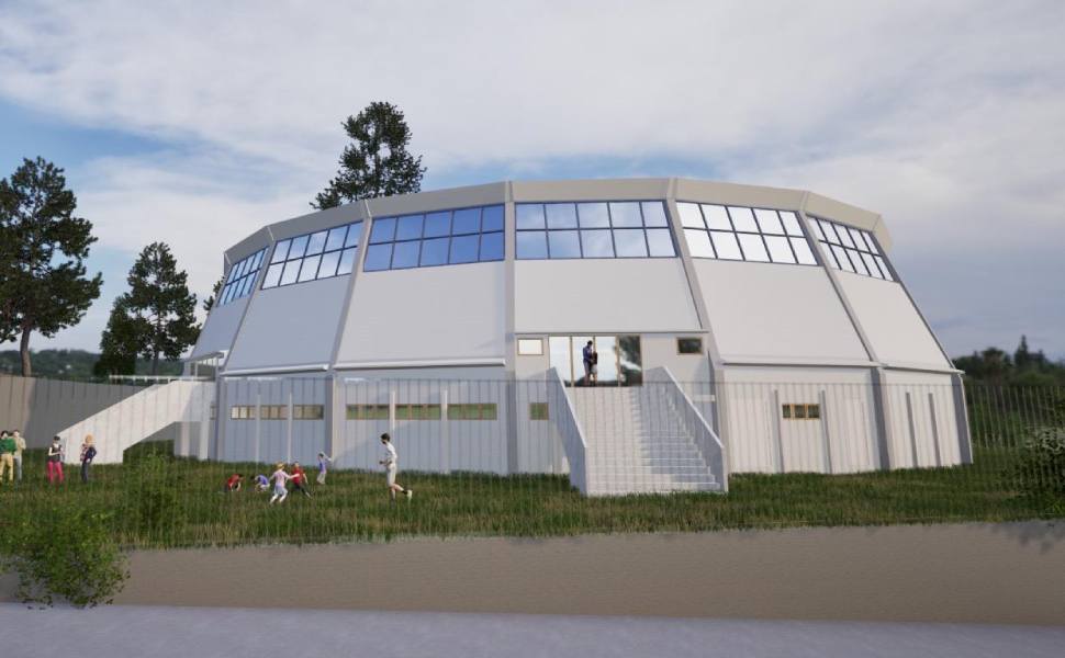 palazzetto sport casali progetto 01