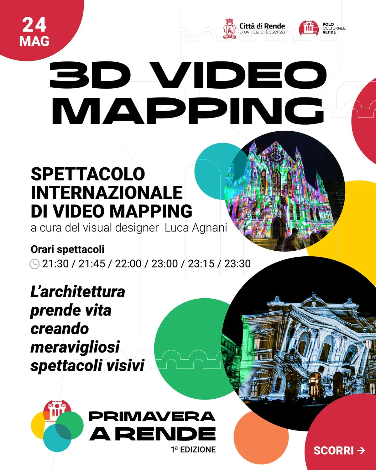 3d video mapping luca agnani