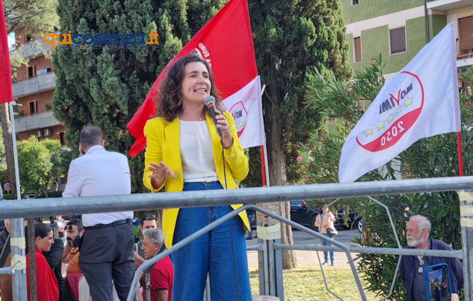M5S e il suo leader Giuseppe Conte a Rende per Rossella Gallo «cambiamo pagina alla città nel segno della legalità» 61 Annalaura Orrico M5s