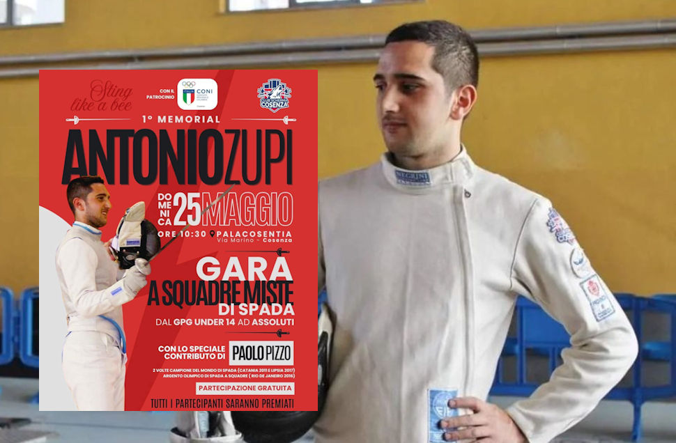 1° Memorial Antonio Zupi, nel ricordo del giovane schermitore morto dopo un incidente a Cosenza 73 Antonio Zupi memorial