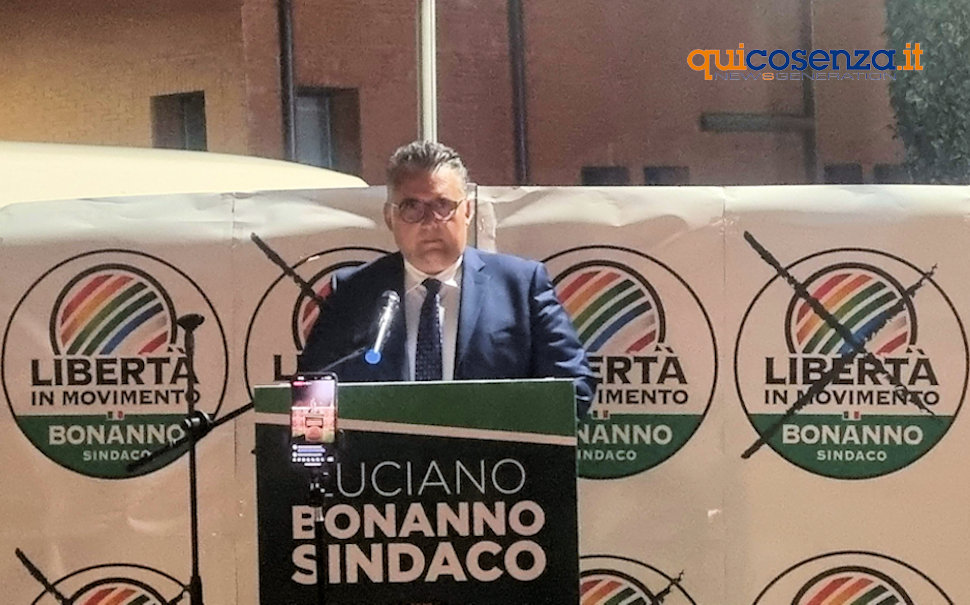 Luciano Bonanno «amministreremo Rende con le mani libere. Solo per la città e i suoi cittadini» 56 Bonanno
