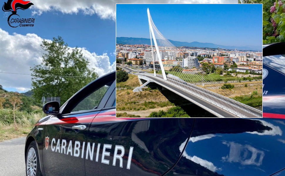 Carabinieri Cosenza Ponte Calatrava