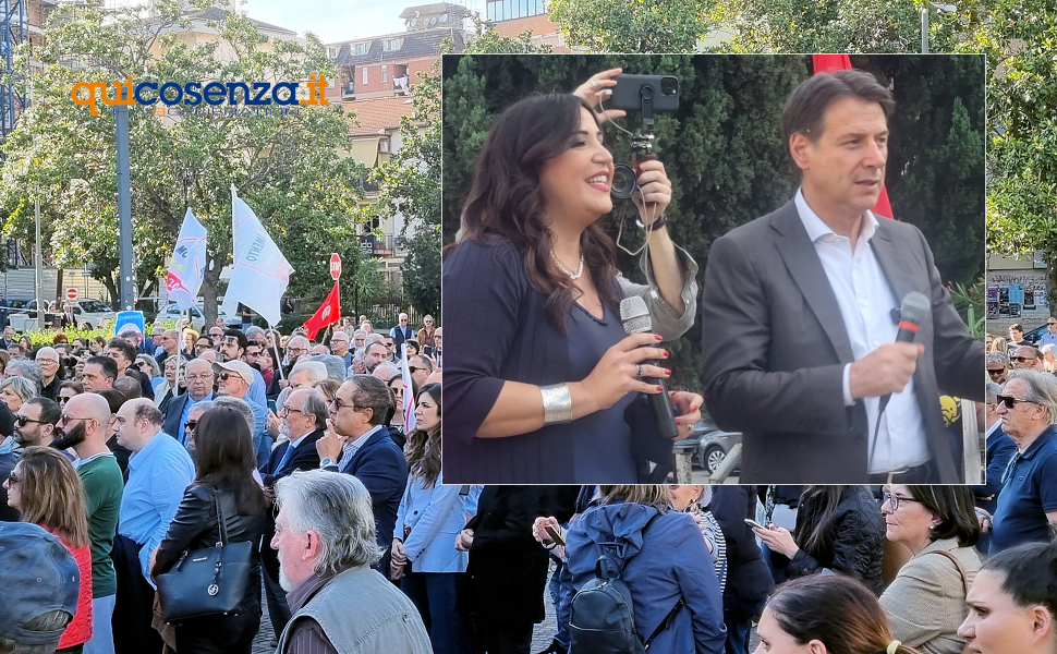 Conte e Gallo M5s Rende
