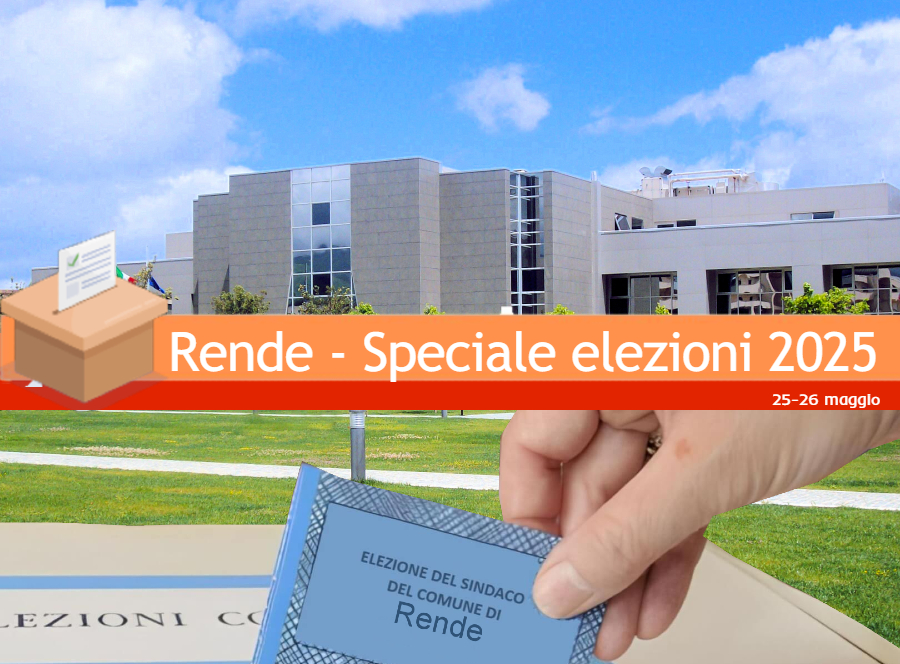 Speciale elezioni Rende 2025. Dalle 15:00 in esclusiva tutti i dati con i risultati in tempo reale 52 Rende speciale elezioni