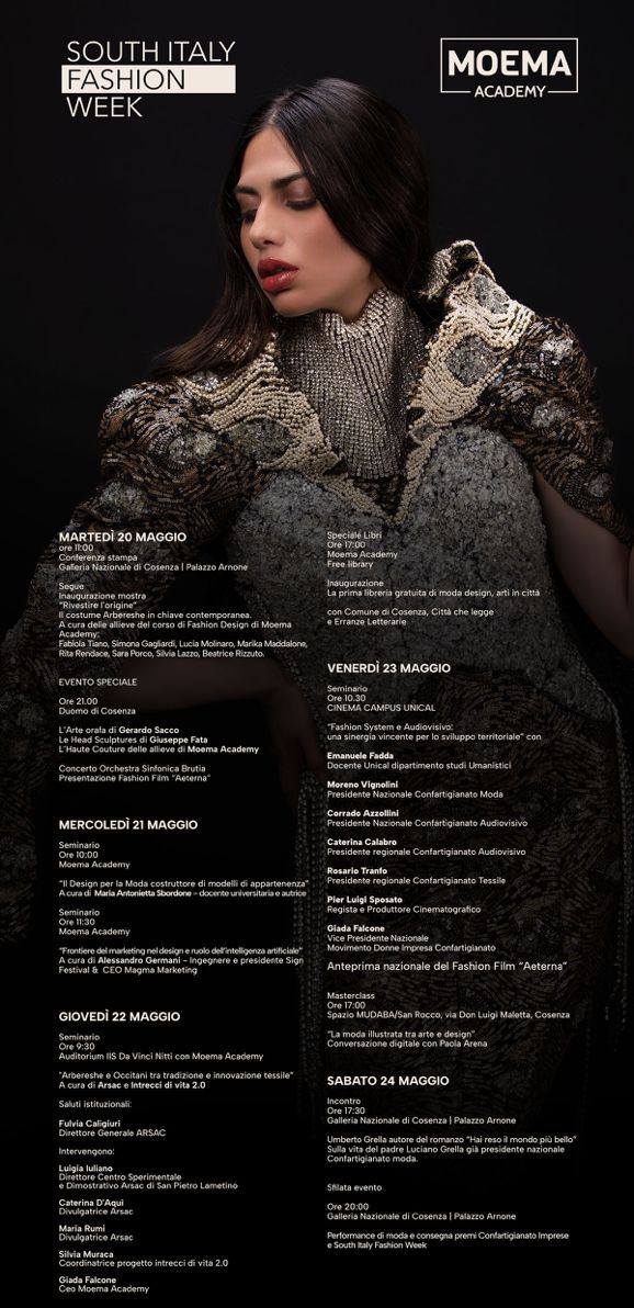 South Italy Fashion Week programma
