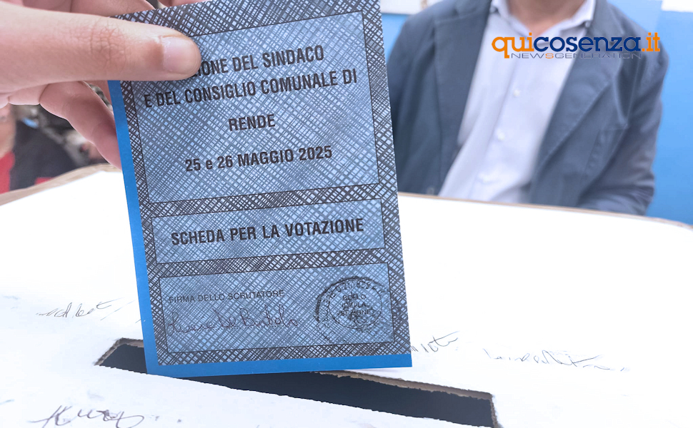 Urne elezioni Rende