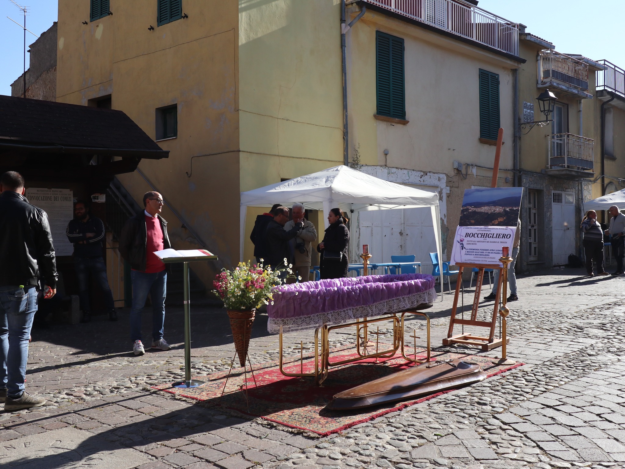 bocchigliero protesta