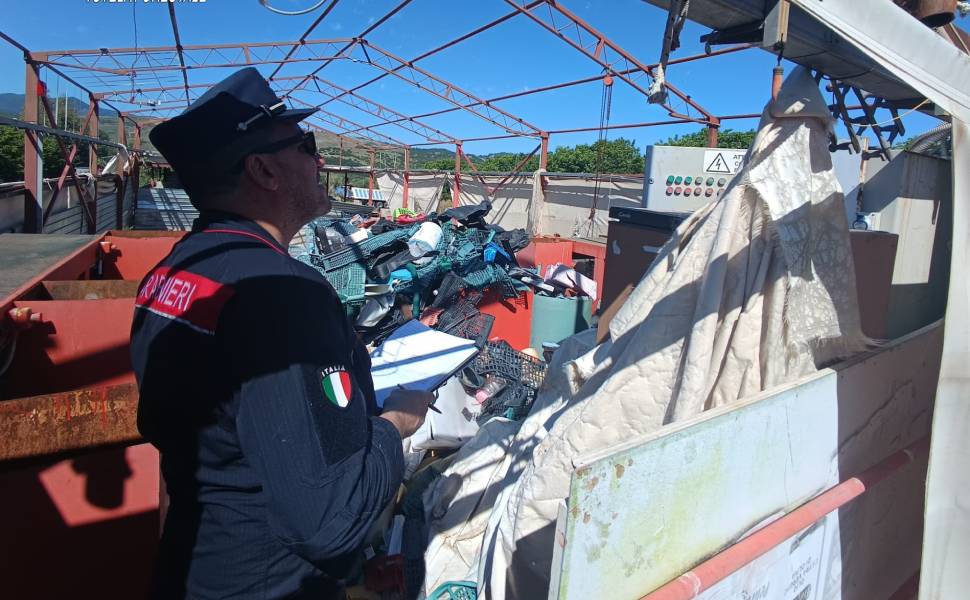 calopezzati sequestro impianto rifiuti 03