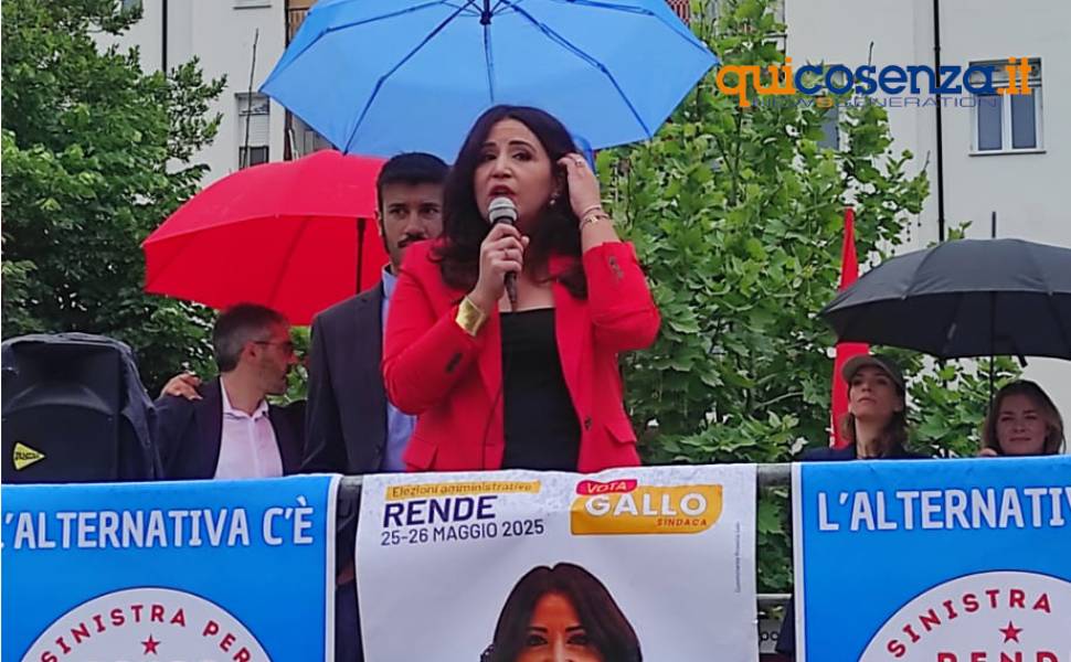 La candidata a sindaco Gallo (M5S) presenta le sue liste e annuncia: "Il 22 maggio Conte a Rende" 66 campagna elettorale rossella gallo rende 01