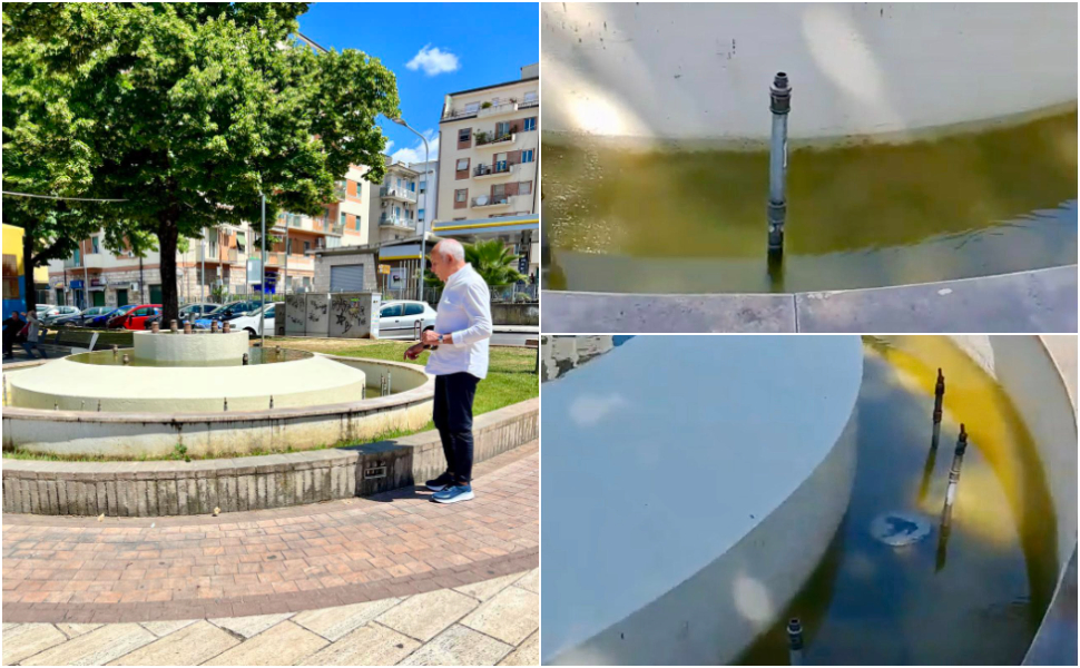 danni fontana piazza loreto