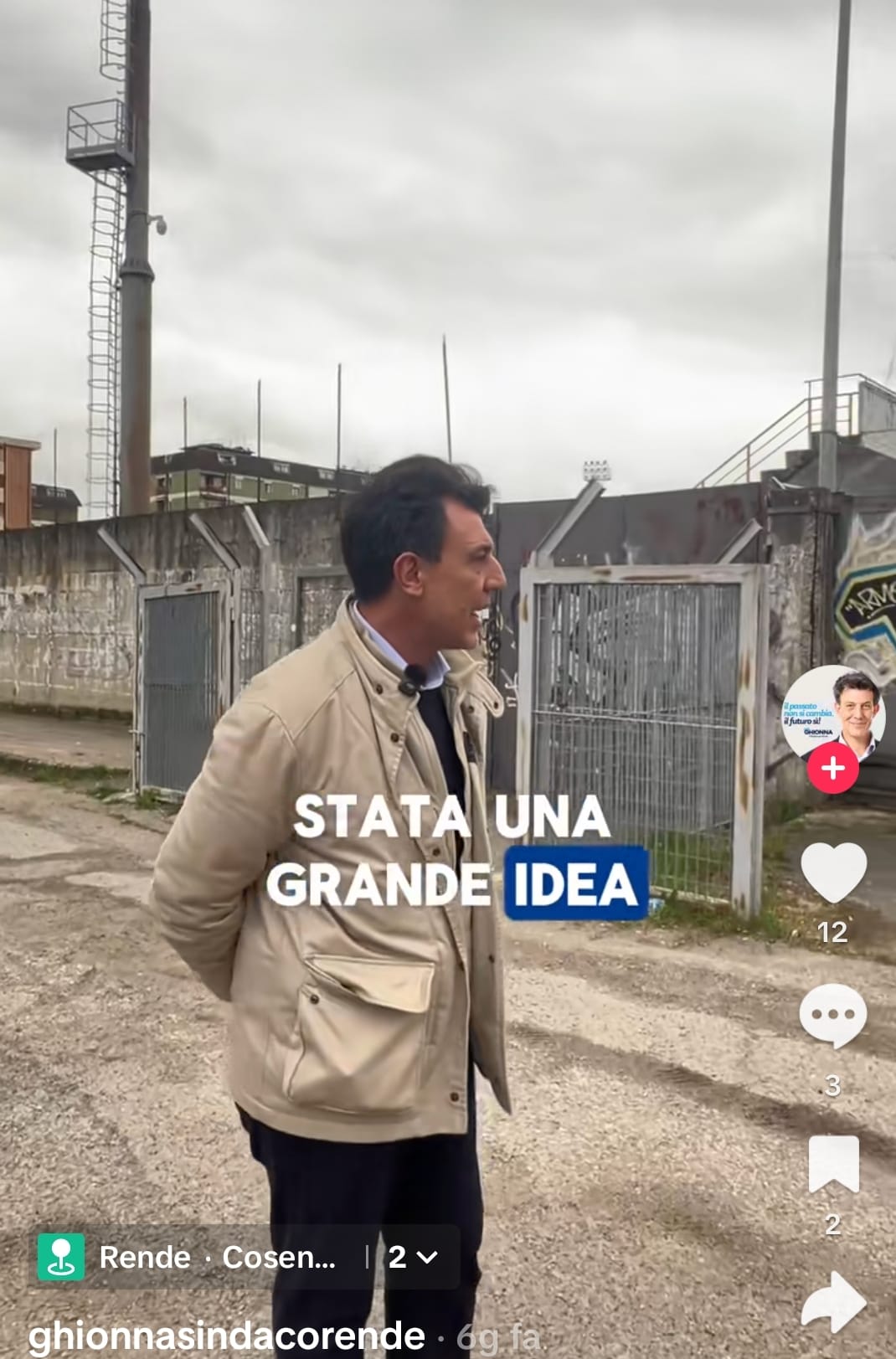 Rende: addio ai "santini", la campagna elettorale viaggia a colpi di reel, post e Tik Tok 63 ghionna tik