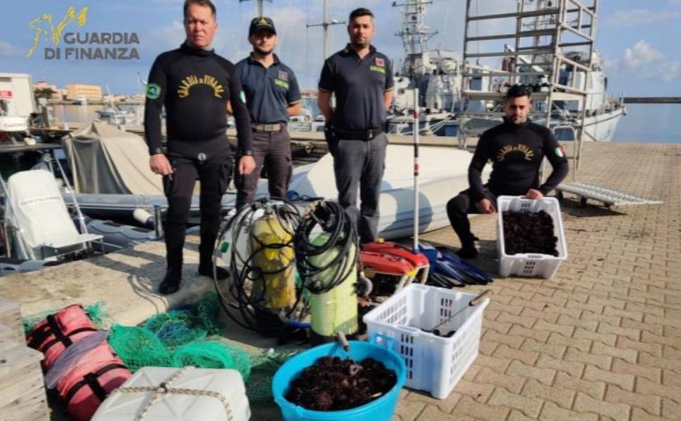 guardia finanza ricci mare bracconieri 03