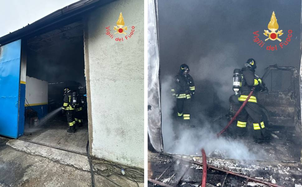 incendio autofficina joppolo 02