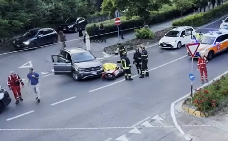 incidente a firenze cosentino moto
