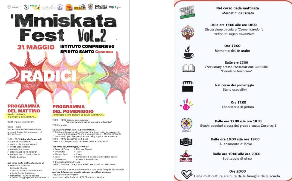 Cosenza: seconda edizione di 'Mmiskata Fest, per festeggiare le radici e la condivisione 54 mmiskata fest 02