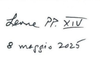 Tra inchiostro e identità: un grafologo di Cosenza esamina la firma e la scrittura di Papa Leone XIV 59 scrittura papa 2