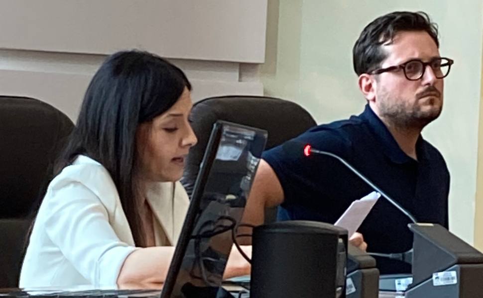 Annalaura Calistri e Antonio Sabato