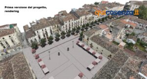 Come il PNRR trasforma le piazze, l’esempio di Castrovillari - FOTO 80 DOPO piazza gallo castrovillari 5