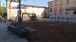 Come il PNRR trasforma le piazze, l’esempio di Castrovillari - FOTO 70 DURANTE piazza gallo castrovillari 7
