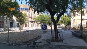 Come il PNRR trasforma le piazze, l’esempio di Castrovillari - FOTO 71 DURANTE piazza gallo castrovillari 8