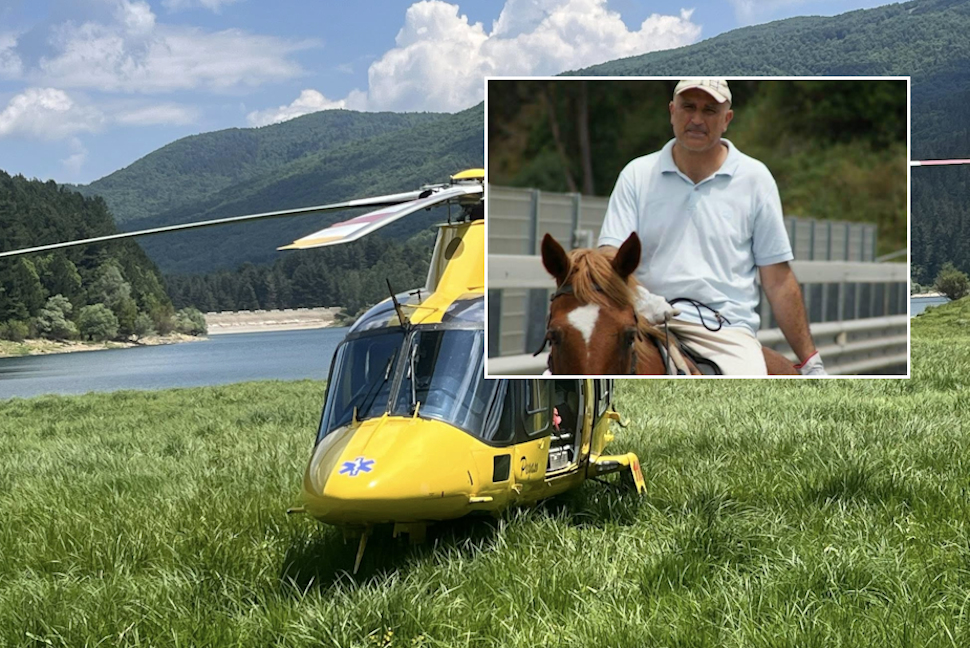 Dolore a Malito per la morte di Peppino Gagliardi. Stroncato da un malore in Sila mentre era a cavallo 70 Elisoccorso Peppino Gagliardi