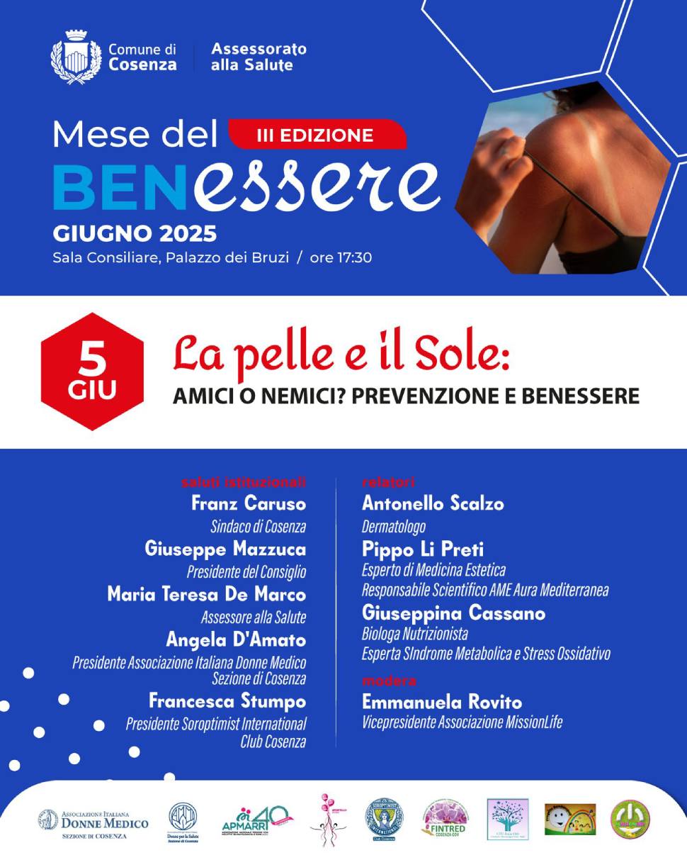 La pelle e il Sole. Primo appuntamento del mese del benessere 1