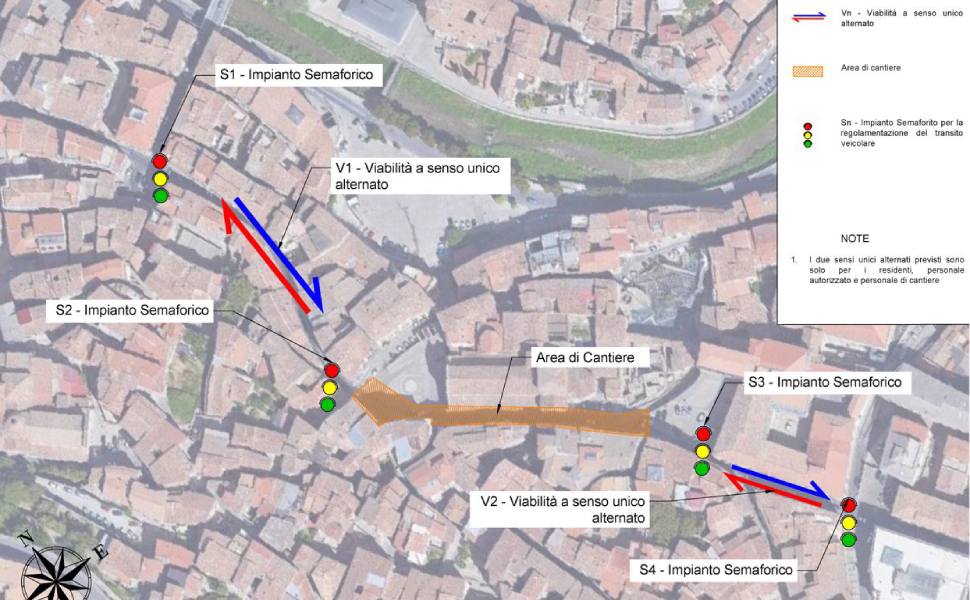 Lavori Cis Cosenza centro storico