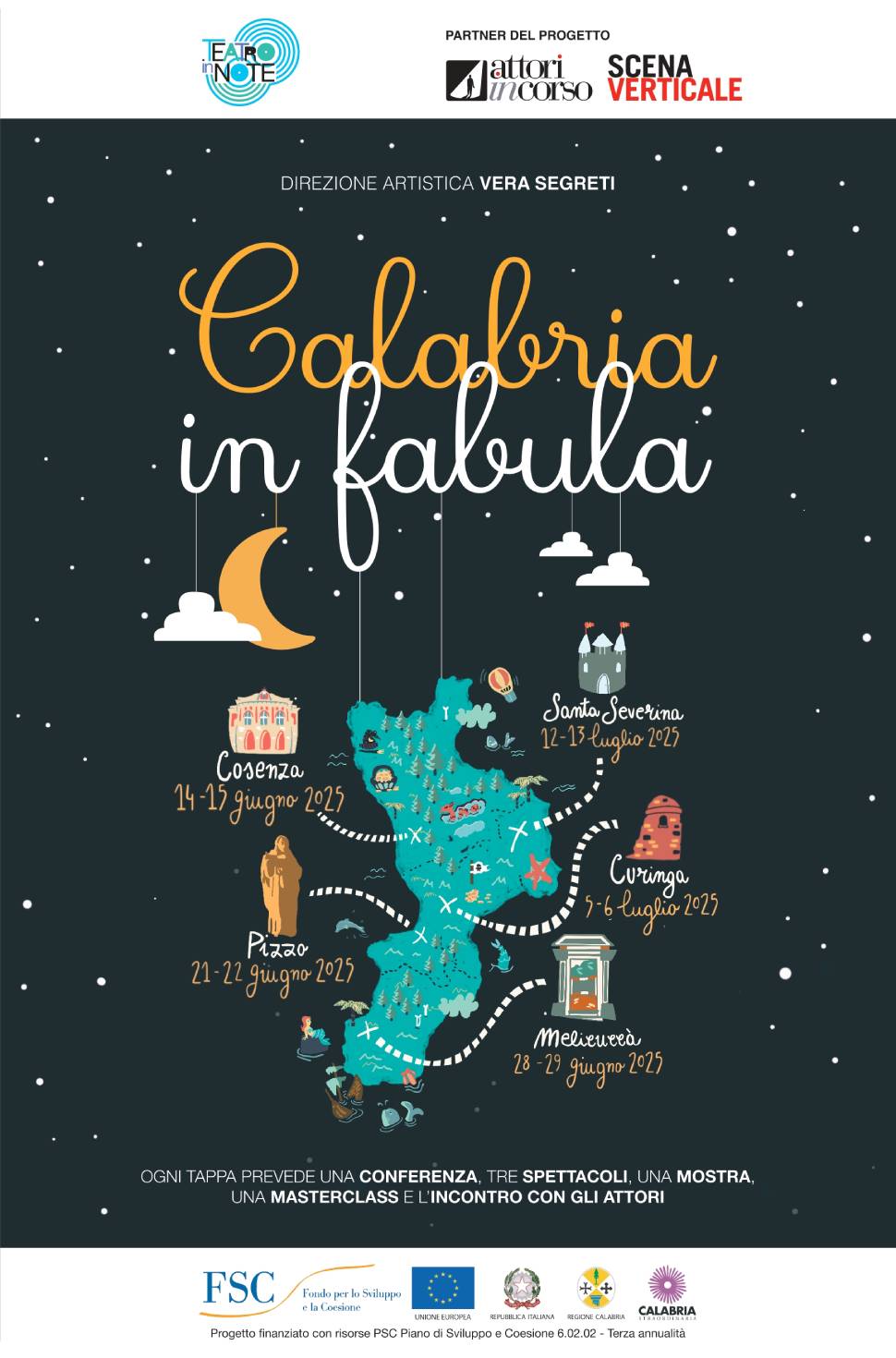 Locandina Calabria in Fabula 2025