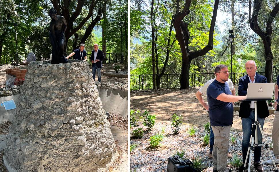 caruso sopralluogo villa vecchia Cosenza