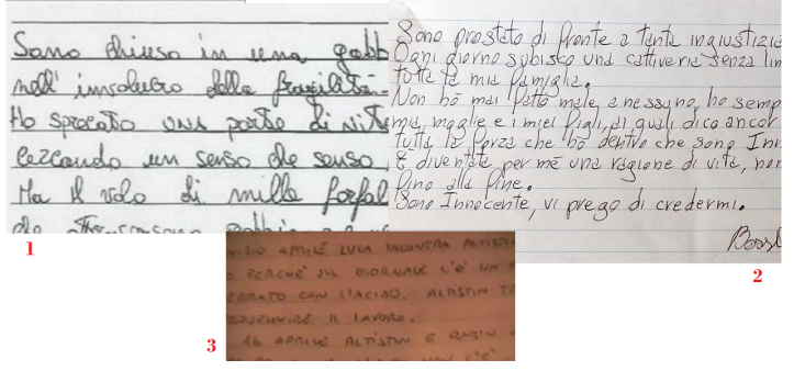 Stalking e femminicidi, la scrittura rivela il disagio: l'analisi dell'esperto cosentino Claudio Cinerari 57 grafia 2