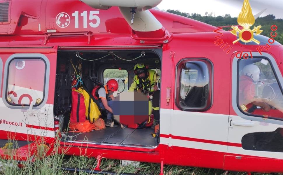 vigili fuoco escursionisti san donato di ninea 01