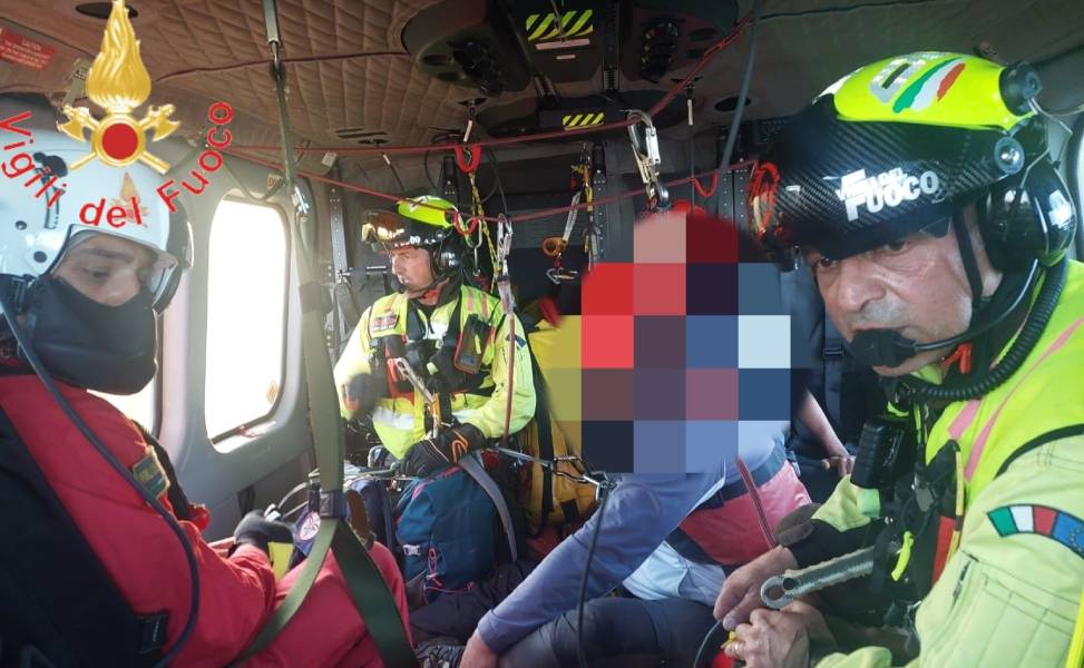 vigili fuoco escursionisti san donato di ninea 03