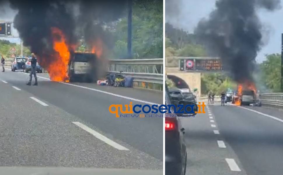 9 posti fiamme a2 falerna