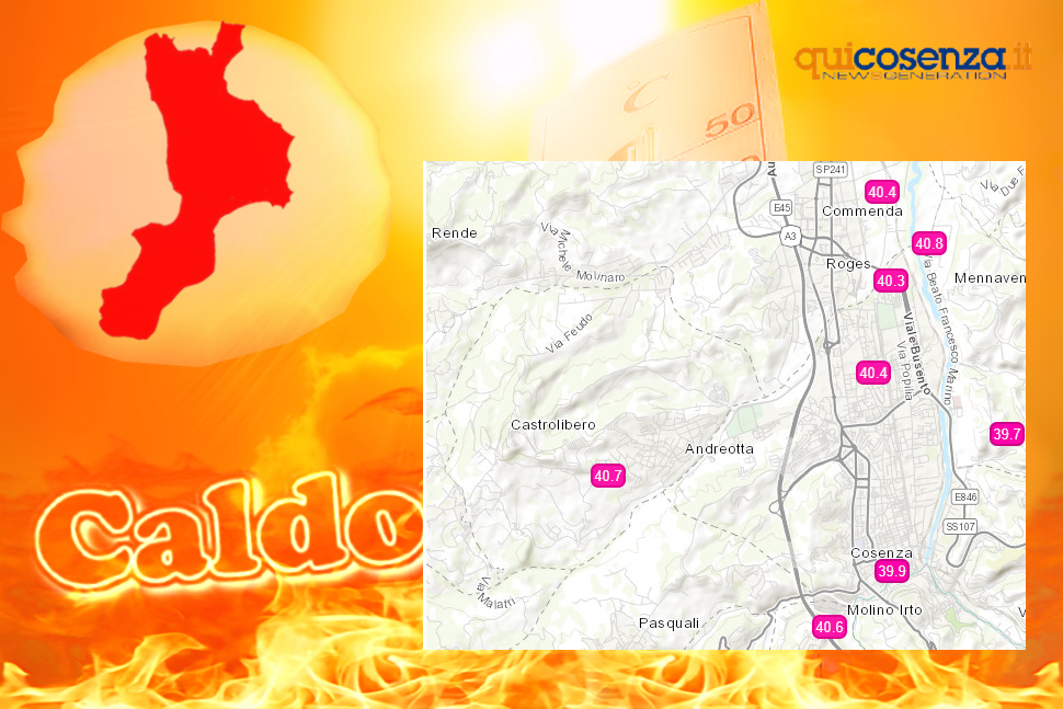 Caldo estremo Cosenza