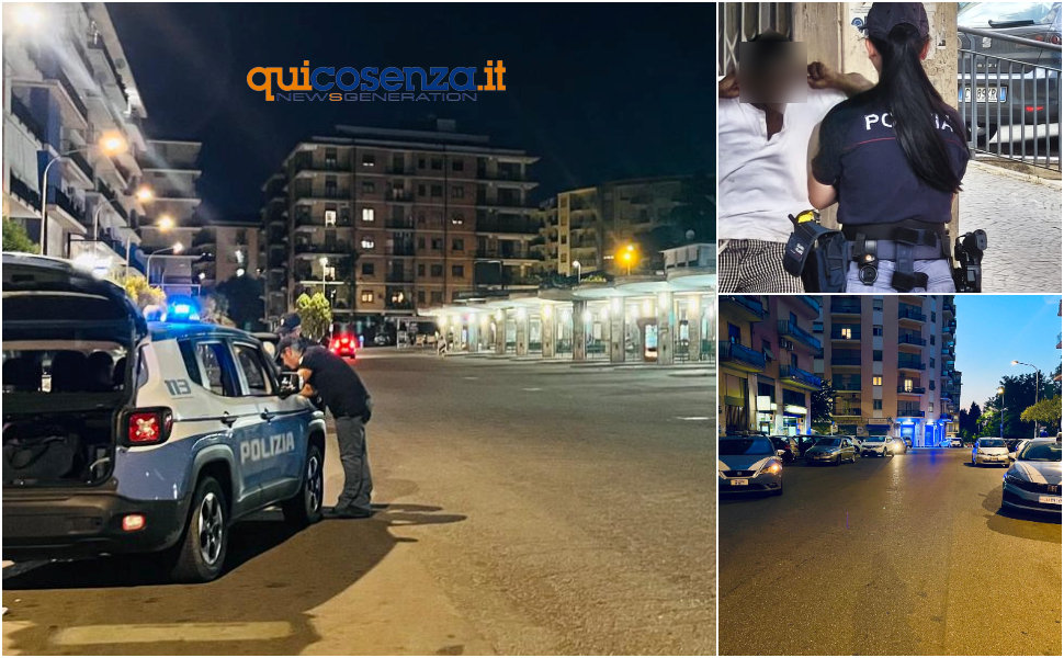Cosenza Controlli Questura di Cosenza
