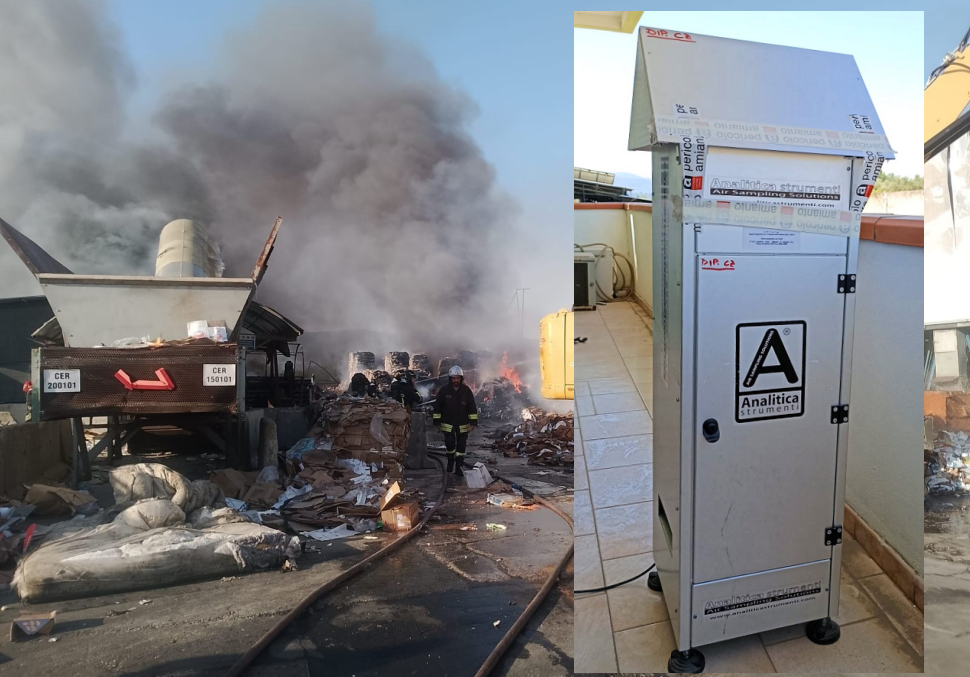 Incendio Lamezia terme Ecologia oggi