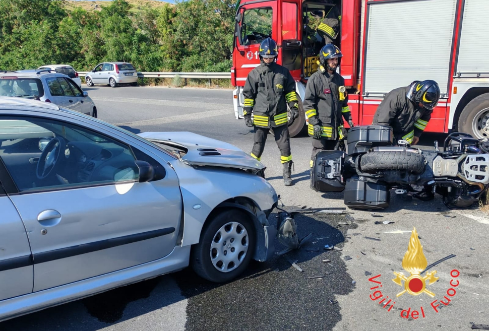 Incidente auto-moto