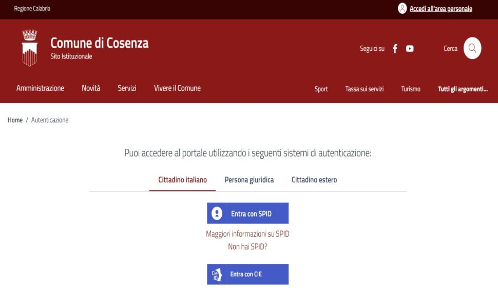 Cosenza, il Comune attiva nuovi servizi online per il cittadino. Caruso: «Stiamo svecchiando l'Ente» 54 servizio online Cosenza