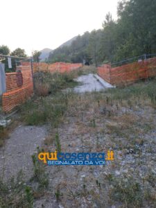 Mormanno: «La pista ciclabile come l'Amazzonia»: tra erbacce alte e incuria 53 Pista Ciclabile Mormanno 2