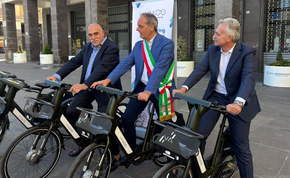 bike sharng inauguarata cosenza