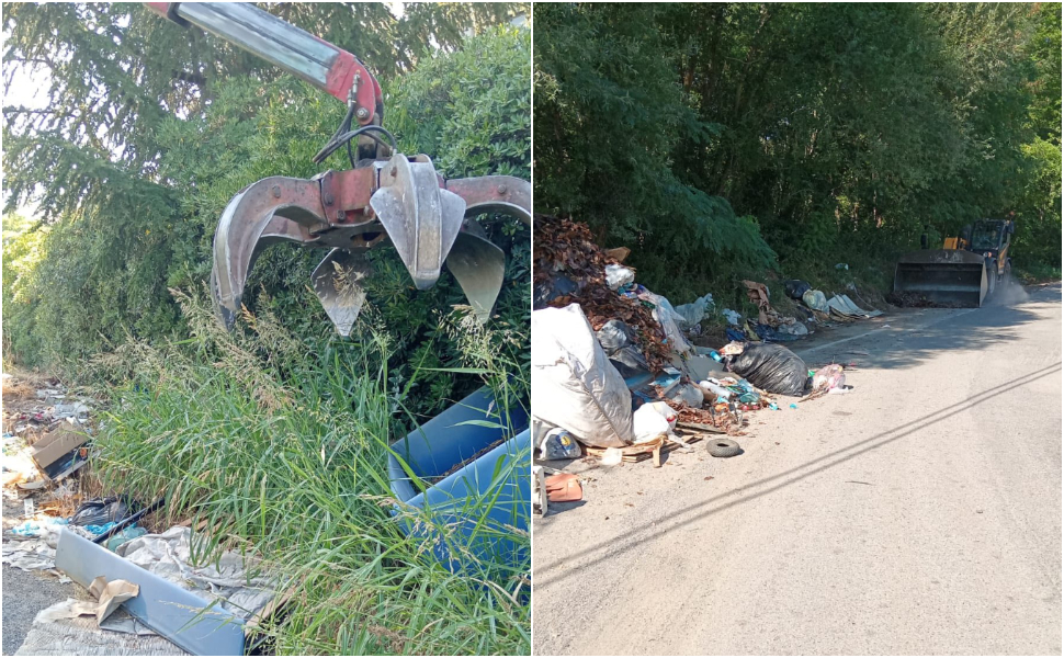 Discariche a cielo aperto a Rende, avviata la bonifica di Calabra Maceri «combattiamo da anni con scarsi risultati» 59 calabra maceri rifiuti bonifica 02