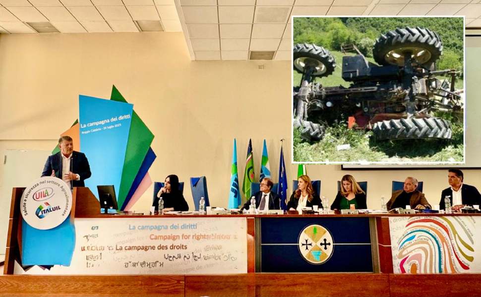 incidente lavoro trattore bombardieri