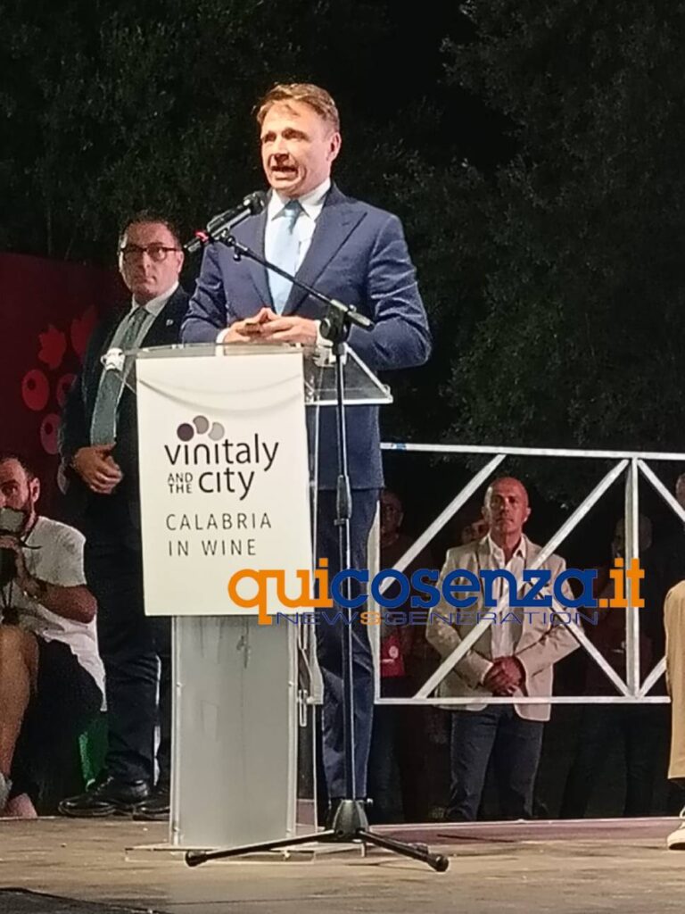 Vinitaly and the City taglia il nastro, Lollobrigida: "l'Italia difende il vino perchè è cultura, lavoro e identità" 60 intervento lollobrigida 02
