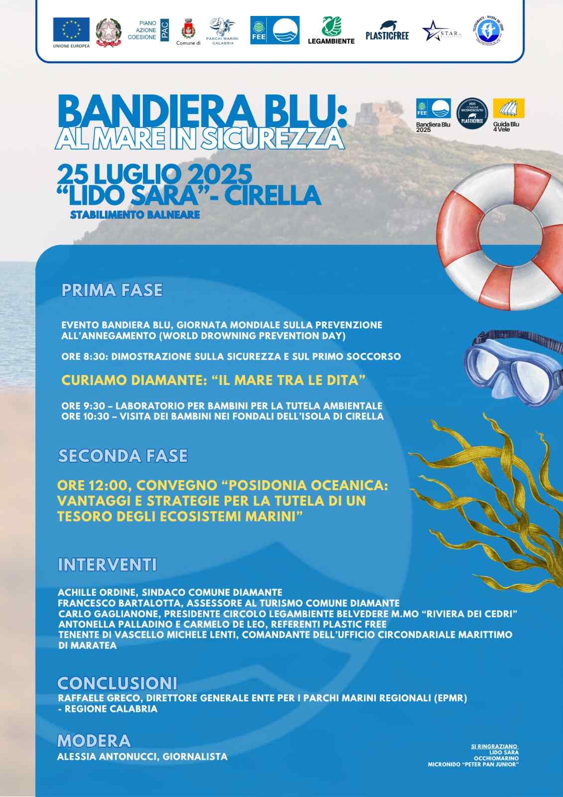 locandina 25 luglio Diamante