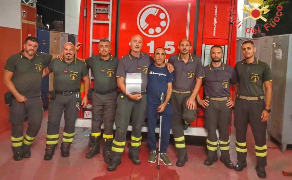 nicola loduca dai vigili del fuoco lamezia