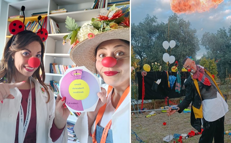 primo evento Clown in Calabria