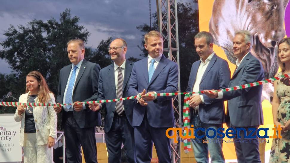 Vinitaly and the City taglia il nastro, Lollobrigida: "l'Italia difende il vino perchè è cultura, lavoro e identità" 64 taglio nastro vinitaly 01
